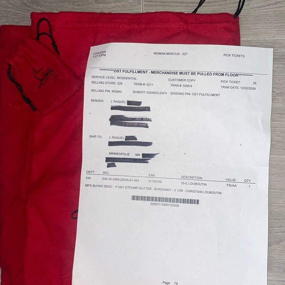 Christian Louboutin Rare, Very Prive 120mm Chrystal peeptoe.Holiday party ready! - Picture 6 of 7